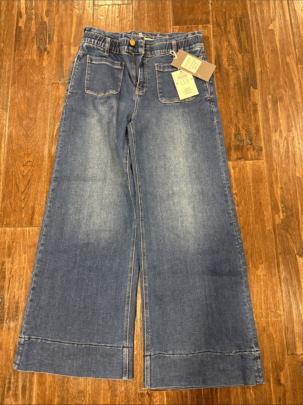 RISEN Super Stretchy E-BAND wide leg jeans